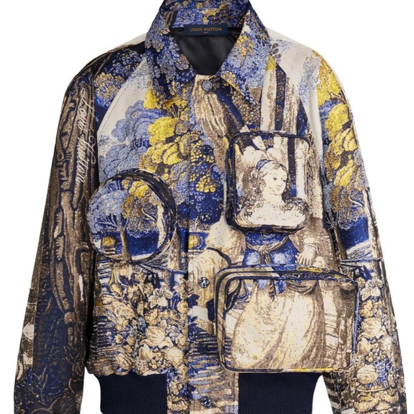 Louis Vuitton x Virgil Abloh - SS20 Tapestry Bomber - Picture 1 of 15